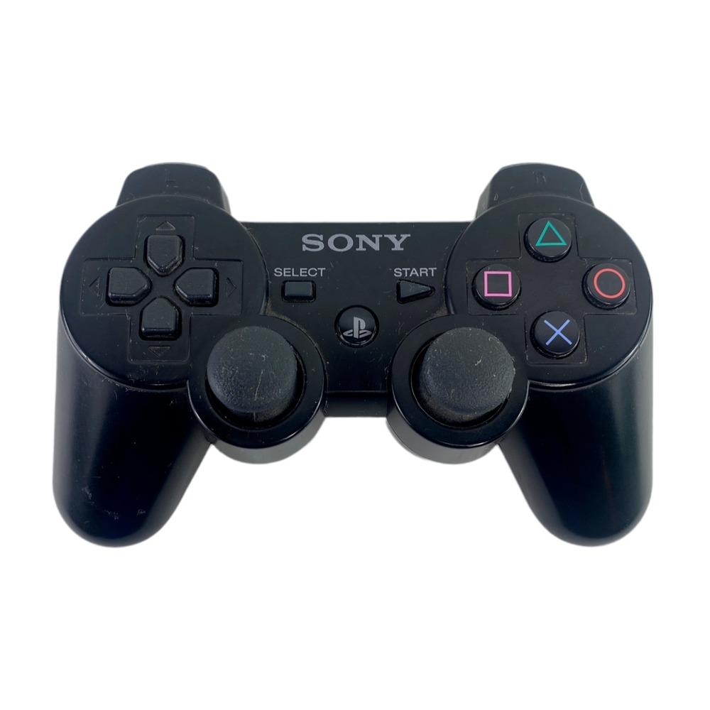 Sony PS3 DualShock 3 Wireless Controller‎ - Black (CECHZC2U) Untested As Is